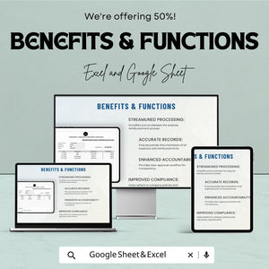 Administration Expense Reimbursement Form Sheet – Excel & Google Sheets Template for Efficient Expense Tracking