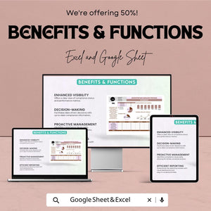 Administration Compliance Program Dashboard | Excel & Google Sheet Template for Compliance Management