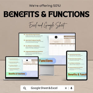 401(k) Contributions and Matching Calculator HR Sheet – Excel & Google Sheet – Employee Retirement Planning Tool – Tax, Matching