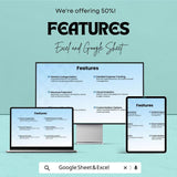 Ministry Budget Sheet | Church and Nonprofit Financial Planner | Excel and Google Sheets | Income and Expense Tracker | Instant Download