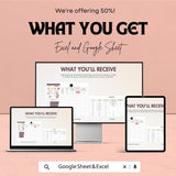 Marketing Brand Touchpoint Analyzer Sheet | Excel and Google Sheets Template for Brand Strategy | Customer Interaction Tracking & Analysis |