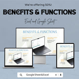 School Supply Order Invoice Sheet | Excel & Google Sheets Template | School Supplies Billing Tracker