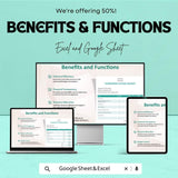 Sample Elementary School Budget Sheet - Excel and Google Sheets Template | Track School Expenses & Financials | 50% Off