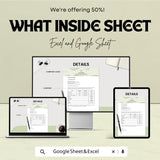 Blank Quotation Sheet – Customizable Excel and Google Sheets Template for Pricing, Invoicing & Estimates – 50% OFF