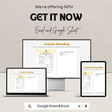 Customizable Software Development Quotation Sheet - Excel & Google Sheet Template for Professional Estimates