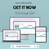 Sample Project Plan Sheet Template | Project Management Excel and Google Sheets | Task & Timeline Tracker