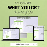 Example Business Gantt Chart Template | Excel & Google Sheets | Project Task Tracker