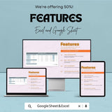 Agile Project Plan Sheet - Excel and Google Sheet Template for Task Management, Sprint Planning & Team Collaboration