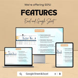 Startup Marketing Project Management Tracker Sheet | Excel & Google Sheets Template | Marketing Task Tracker | Project Timeline