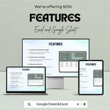 Post-Sale Customer Retention Tracker Sheet - Excel & Google Sheet | Track Customer Engagement and Retention with Automated Metrics