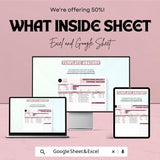 Operations Project Expense Tracker Sheet | Excel & Google Sheet Template for Budget Management | Financial Planning Tool | Project Cost