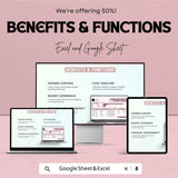 Operations Project Expense Tracker Sheet | Excel & Google Sheet Template for Budget Management | Financial Planning Tool | Project Cost
