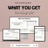 Finance Mergers and Acquisitions Timeline Planner Sheet | Excel & Google Sheets Template for Efficient Project Planning