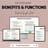 Finance Mergers and Acquisitions Timeline Planner Sheet | Excel & Google Sheets Template for Efficient Project Planning