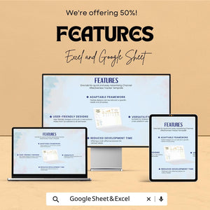 Advertising Channel Effectiveness Tracker Sheet | Excel & Google Sheet Template | Track Campaign Performance | Marketing Analytics Tool |
