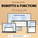 Advertising Channel Effectiveness Tracker Sheet | Excel & Google Sheet Template | Track Campaign Performance | Marketing Analytics Tool |