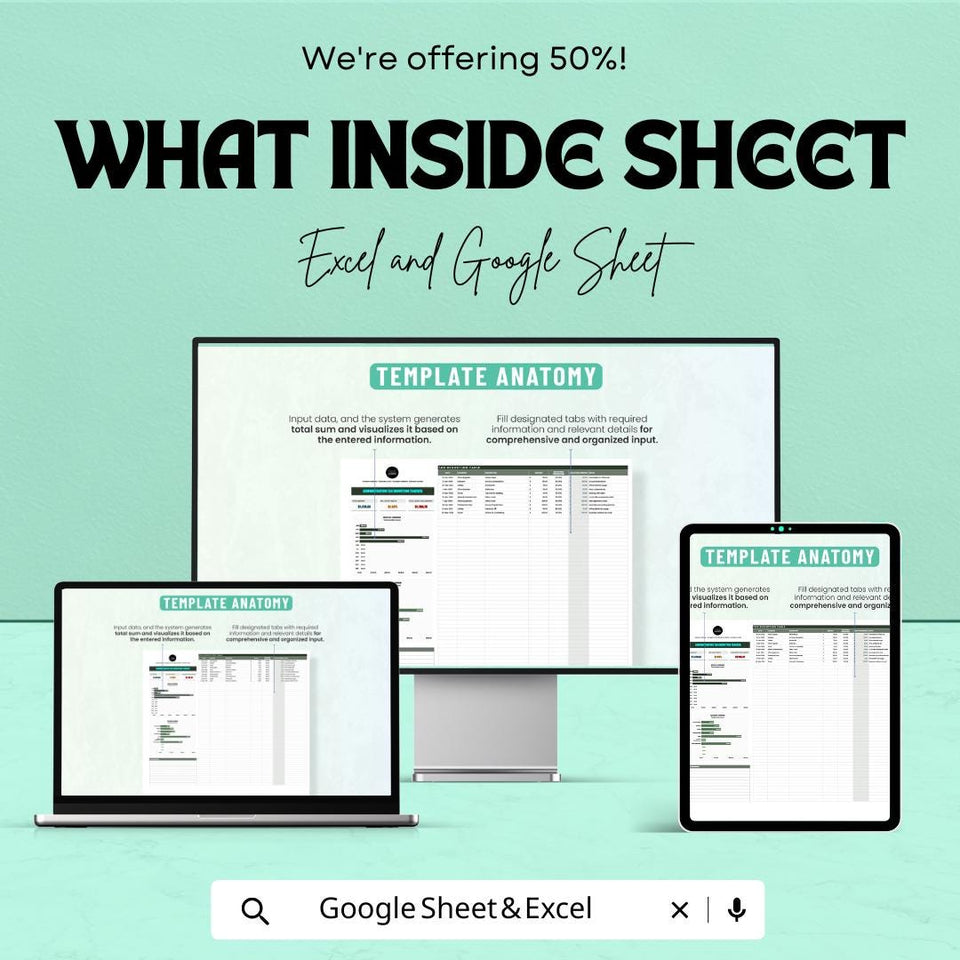 50% OFF - Administration Tax Deduction Tracker Sheet - Excel & Google Sheets | Manage Tax Deductions and Expenses | Tax Filing Template |