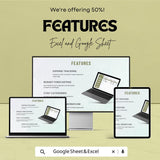50% OFF - Administration Meeting Budget Planner Sheet - Excel & Google Sheets | Plan, Track, and Manage Meeting Budgets | Budget Forecasting