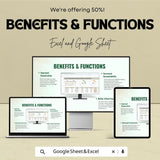 Sales Presentation Schedule Tracker Sheet | Sales Meeting Planner | Excel & Google Sheets Template | Presentation Schedule Management |