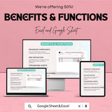 Administration Vendor Compliance Assessment Sheet | Google Sheet Template | Vendor Score Tracker | Compliance Scoring | Risk Mitigation |