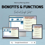 Project Portfolio Management Sheet - Excel and Google Sheets Template for Tracking, Budgeting & Reporting