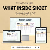 Multiple Project Task Tracker Sheet - Excel and Google Sheets Template | Manage Multiple Projects & Tasks | 2024 Project Tracker