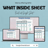 3-Year IT Budget Sheet | Excel & Google Sheet Template | IT Financial Management | IT Expense Tracker | Flexible Budget Forecasting