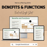 Time-Off Liability Calculator HR Sheet | Excel and Google Sheets Template | Track Employee Time-Off & Liabilities | 50% OFF