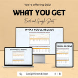 Sales Discount & Promotions Tracker Template for Excel and Google Sheets - Track Sales Performance