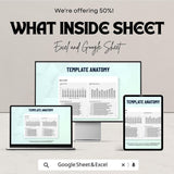 Printable Bar Chart Template for Excel & Google Sheets - Visualize Data with Ease
