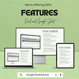 Labor Cost Budget Sheet | Excel and Google Sheets Template | Employee Labor Tracking & Cost Estimation Tool