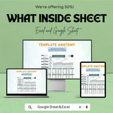 HR Capital Budget Sheet - Google Sheet Template for Workforce Planning & Financial Management | Strategic Planning, Expense Management