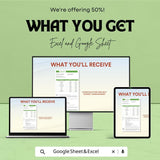 Construction Project Budget Management Sheet - Excel & Google Sheets Template - Budget Planning, Project Costing, Expense Tracker