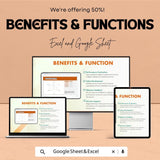 Employee Attributes Radar Chart Template for Excel and Google Sheets - Visualize Employee Skills & Performance