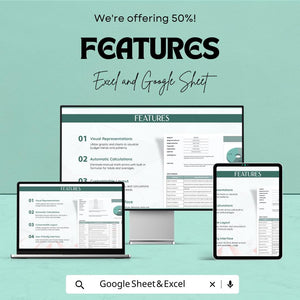 Account Budget Audit Preparation Sheet – Excel and Google Sheets – Personalize Your Budgeting & Auditing Process – 50% OFF