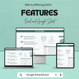 Account Budget Audit Preparation Sheet – Excel and Google Sheets – Personalize Your Budgeting & Auditing Process – 50% OFF