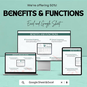 Account Budget Audit Preparation Sheet – Excel and Google Sheets – Personalize Your Budgeting & Auditing Process – 50% OFF