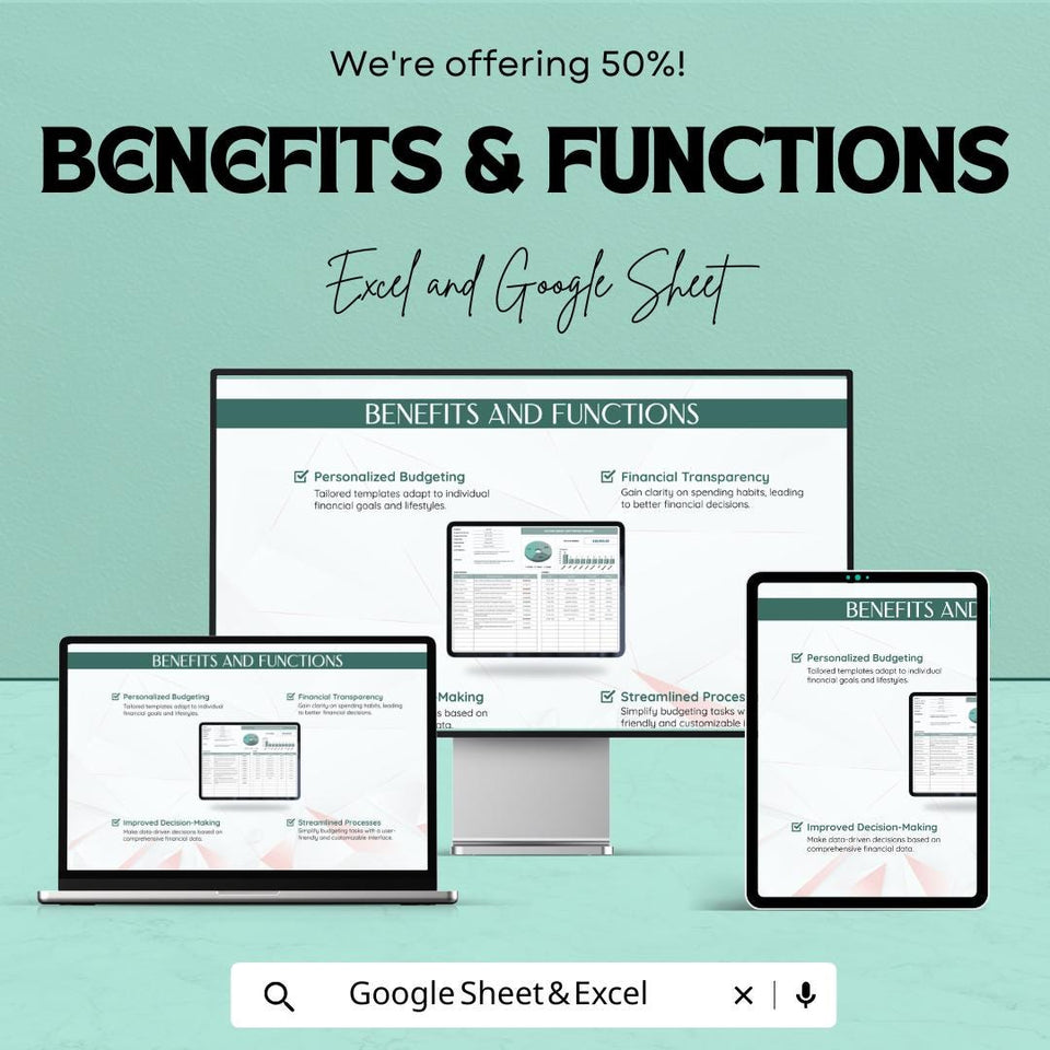 Account Budget Audit Preparation Sheet – Excel and Google Sheets – Personalize Your Budgeting & Auditing Process – 50% OFF