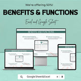 Account Budget Audit Preparation Sheet – Excel and Google Sheets – Personalize Your Budgeting & Auditing Process – 50% OFF