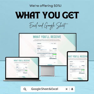 Invoice Financing Template - Excel & Google Sheets - Streamlined Invoice Financing for Startups
