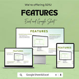 50% Off - Progress Report Card Sheet for Google Sheets | Student Grade Tracker | Quarterly Report Template | Academic Progress Overview