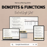 50% Off | Customer Complaints Log Sheet Template for Excel & Google Sheets | Track Complaints and Enhance Customer Satisfaction
