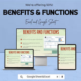 Estimate Invoice Sheet | Excel and Google Sheets | Customizable Invoice Template | Professional Estimate & Billing | Instant Download