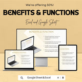 Calendar Timeline Sheet | Excel and Google Sheets | Color-Coded Timeline Template | Plan & Track Events | Customizable Monthly Calendar |