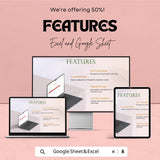 Editable Commercial Invoice Template | Excel & Google Sheets | Customizable Invoice for Business Transactions | Instant Download