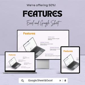 Blank Calculator Sheet | Excel & Google Sheets | Customizable Business Calculator Template | Expense and Cost Tracking Tool