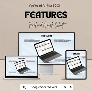 12 Month Business Budget Sheet | Excel and Google Sheets | Budget Planning & Expense Tracking Template | Finance Management Tool
