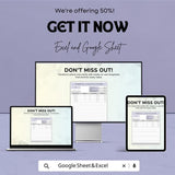 Simple Calculator Sheet | Google Sheets  | Budgeting & Cost Calculation Tool | Easy-to-Use Expense Tracker | Customizable Spreadsheet