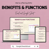Minimalist Gantt Chart Template - Excel & Google Sheets - Project Management Schedule - Customizable Timeline - Task Tracker