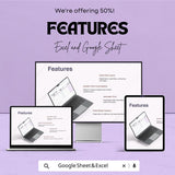 Blank Gantt Chart Sheet for Excel & Google Sheets | Project Timeline Template | Task Planner | Instant Download